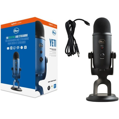 BLUE YETI USB MIC-BLACKOUT YETI
