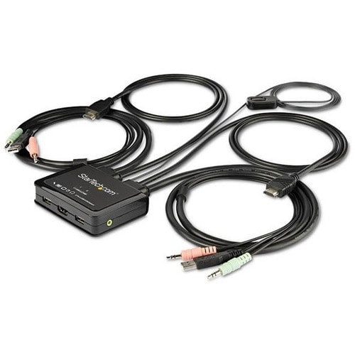 2 PORT 4K HDMI KVM SWITCH CABLE 2 PORT HDMI KVM SWITCH CABLE