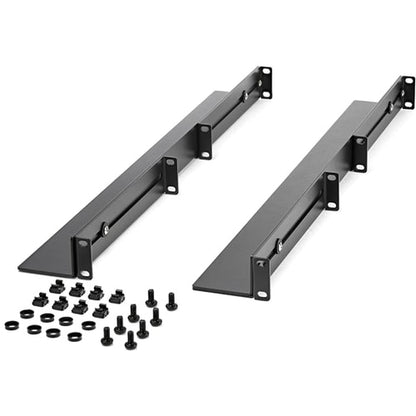 UNIVERSAL SERVER RACK RAILS 1U ADJUSTABLE NETWORK RACK MOUNT RAILS