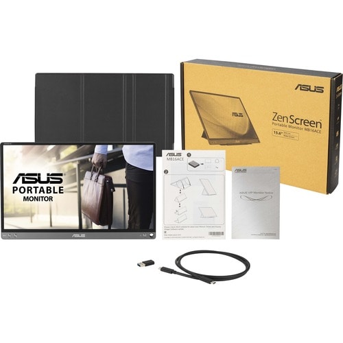 ZENSCREEN 15.6IN PORTABLE USB USB TYPE-C LCD FULLHD