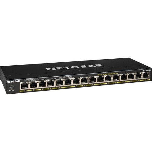 16PORT GIG UNMANAGED POE+WITH FLEXPOE 183W