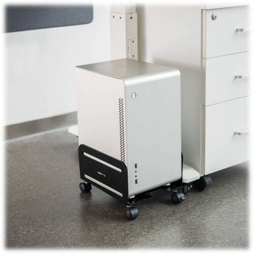 CPU MOUNT FOR COMPUTER TOWERS UNDER-DESK WIDTH HEIGHT ADJUSTABLE
