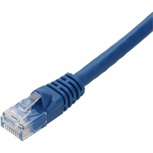 10FT BLUE CAT6A UTP PVC SNAGLESS BUBBLE BOOT PATCH CBL