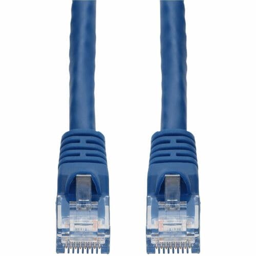 10FT BLUE CAT6A UTP PVC SNAGLESS BUBBLE BOOT PATCH CBL