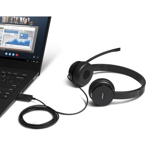 AUDIO 100 STEREO USB HEADSET