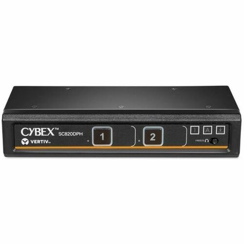 CYBEX SC 2PORT UNIV DP/H SECURE KVM SW SINGLE DISP PP4.0