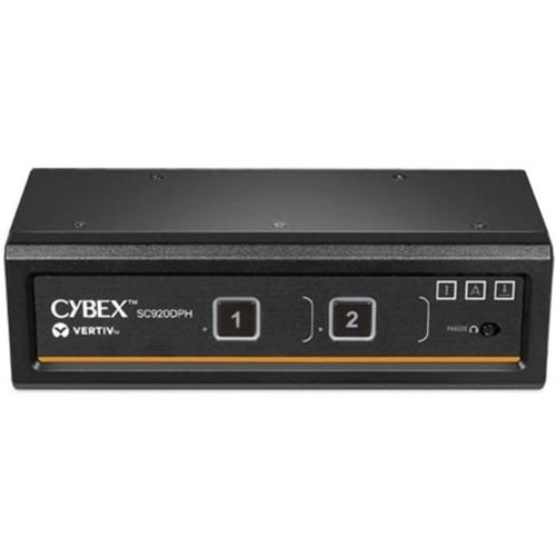 CYBEX SC 2PORT UNIV DP/H SECURE KVM SW DUAL DISP PP4.0