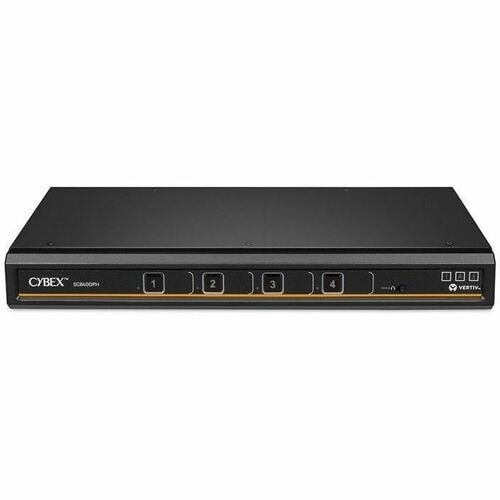 CYBEX SC 4PORT UNIV DP/H SECURE KVM SW SINGLE DISP PP4.0  (EOL)