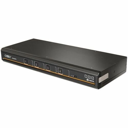 CYBEX SC 4PORT UNIV DP/H SECURE KVM SW SINGLE DISP PP4.0  (EOL)