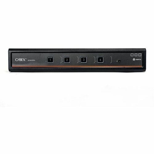 CYBEX 4PORT SC UNIV DP/H SECURE KVM SWDUAL DISP PP4.0