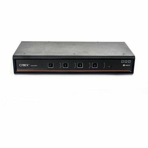 CYBEX 4PORT SC UNIV DP/H SECURE KVM SWDUAL DISP PP4.0