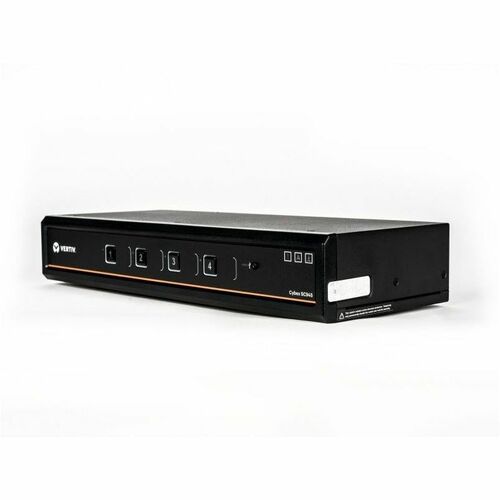 CYBEX 4PORT SC UNIV DP/H SECURE KVM SW DUAL DISP WITH CAC PP4.0