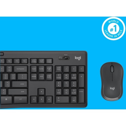 MK295 SILENT WL KEYBOARD MOUSE COMBO GRAPHITE