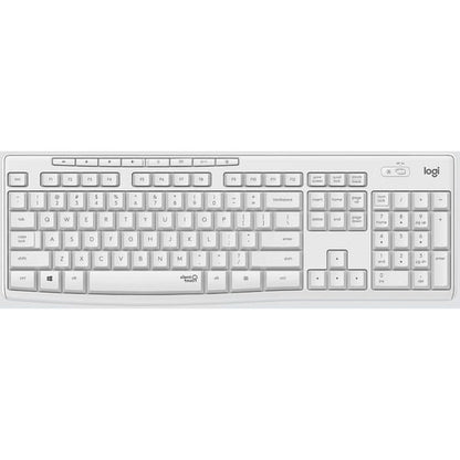 MK295 SILENT WL KEYBOARD MOUSE COMBO OFF-WHITE