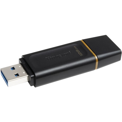 128GB USB3.2 GEN1 DATATRAVELER EXODIA BLACK/YELLOW