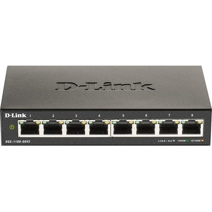 DGS-1100 SERIES 8 PORT GIGABIT SMART MANAGED SWITCH