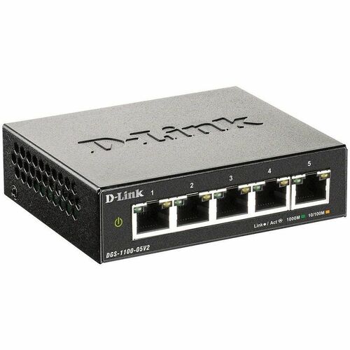 DGS-1100 SERIES 5 PORT GIGABIT SMART MANAGED SWITCH
