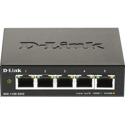DGS-1100 SERIES 5 PORT GIGABIT SMART MANAGED SWITCH