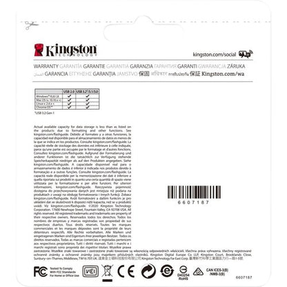 256GB USB3.2 GEN 1 DATATRAVELER KYSON