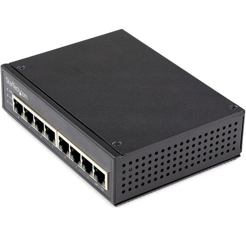 8 PORT GIGABIT ETHERNET SWITCH POE UNMANAGED INDUSTRIAL RUGGED