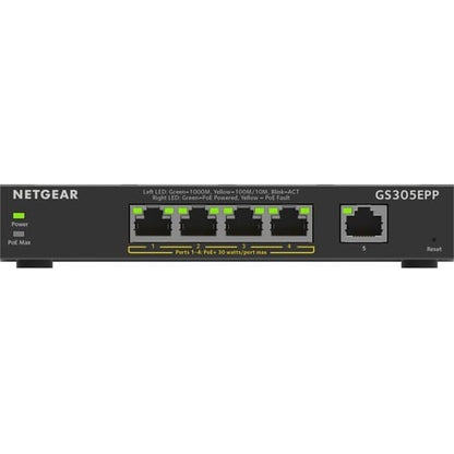 5PORT GB HP POE+ SMART PLUS