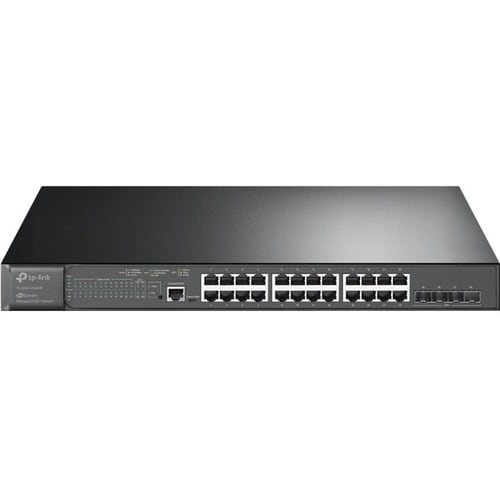 JETSTEAM 24-PORT GBT AND 4-PORT 10GE SFP+ L2+ MNG SW W/24-PORT POE+