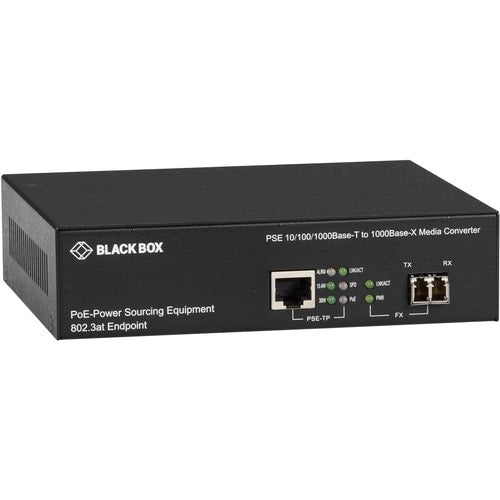10/100/1000BT POE MED CONV MMLC 10/100/1000BT POE MEDIA CONV MMLC