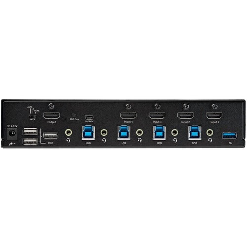 4 PORT HDMI KVM SWITCH 4K USB AUDIO HDMI KVM CONSOLE HUB