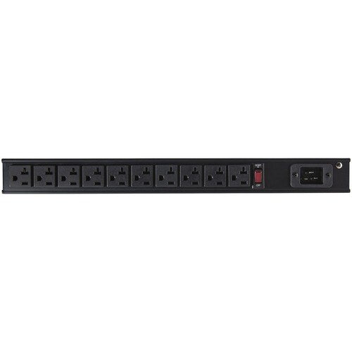 HORIZONTAL RACK MOUNT PDU 10 PORT SERVER RACK POWER STRIP