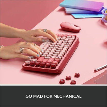 POP KEYS WL MECH KEYB HEARBREAKER ROSE WITH EMOJI KEYS