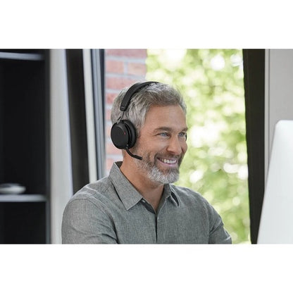 EVOLVE2 75-USB-C MS STEREO STAND BLACK