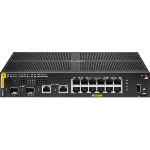 ARUBA 6000 12G CL4 2SFP 139W SWCH PL-WB