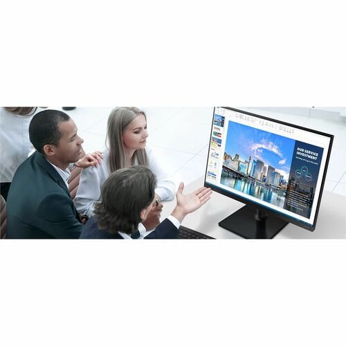 24IN IPS 1080P F24T454FQN HDMI DPUSB 75HZ 16:9 FUL ADJ STD 3YR TAA