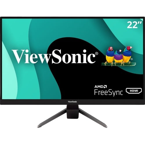 22IN 1080P 75HZ 1MS FREESYNC MONITOR WITH HDMI DP VGA