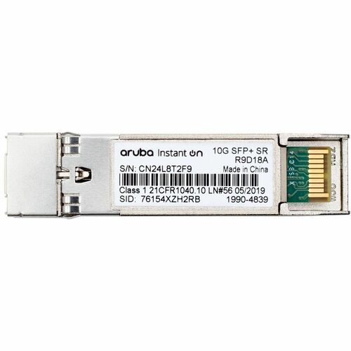 HPE NW INSTANT ON 10G SFP+ LC SR 300M OM3 MMF TRANSCEIVER PL-I5