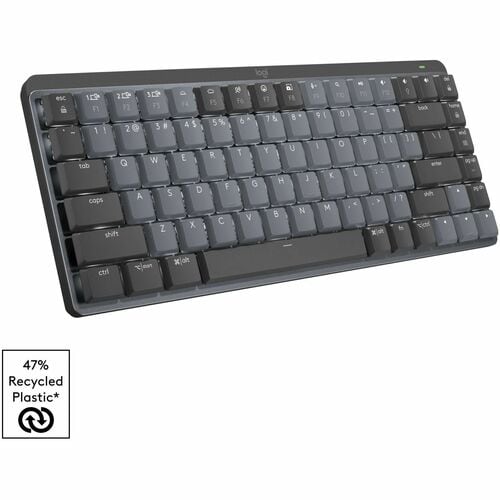 MX MECHL MINI WRLS KBRD CLICKY MINIMALIST ILLUMINATED GRAPHITE BB