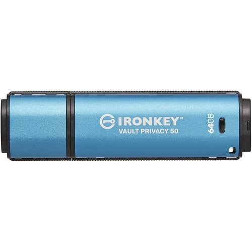 64GB IRONKEY VAULT PRIVACY 50 AES-256 ENCRYPTED FIPS 197