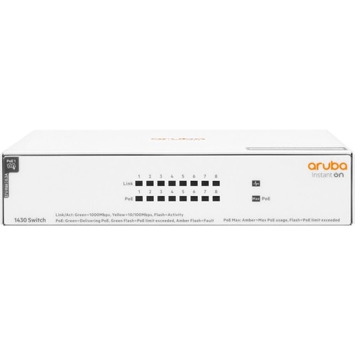 HPE NETWORKING INSTANT ON 1430 8G CLASS4 POE 64W SWITCH US  PL-I5