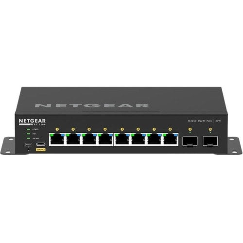 AV LINE M4250-8G2XF-POE+ FULLY MANAGED DESKTOP SWITCH