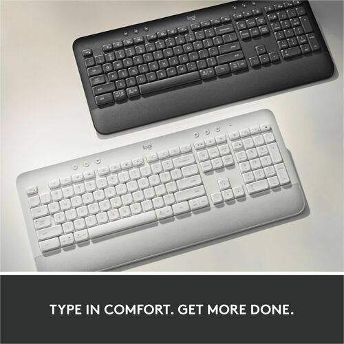 SIGNATURE K650 GRAPHITE WIRELESS COMFORT KEYBOARD LOGI BOLT