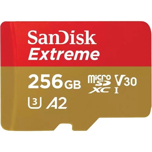 256GB EXTREME USD 190/130MB/S C10 UHS U3 V30 A2