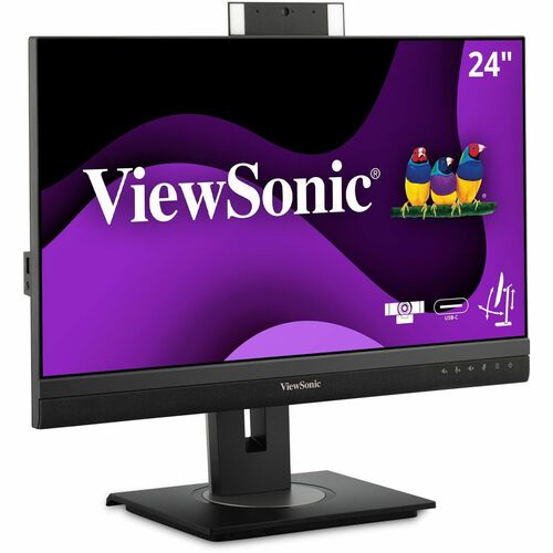 24 ERGONOMIC DOCKING MONITOR W/ USB-C 90W PD RJ45POP-UP WEBCAM