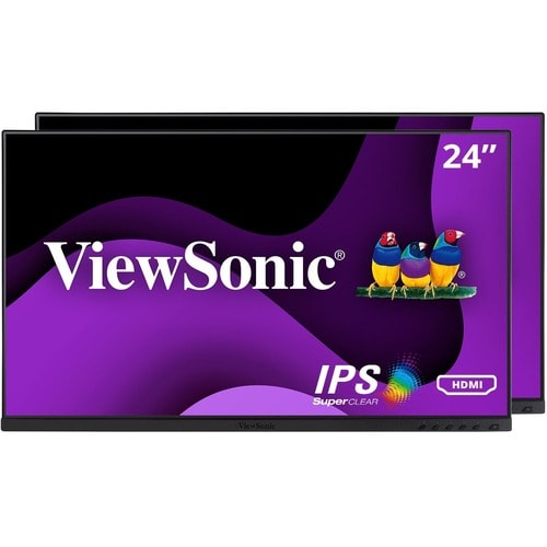 24 DUAL PCK HEAD-ONLY 1080P IPS MONITORS W/ HDMI DP  VGA