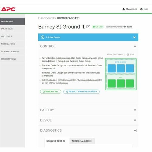 1-UPS ADVANCED 1Y PLAN SMARTCONNECT