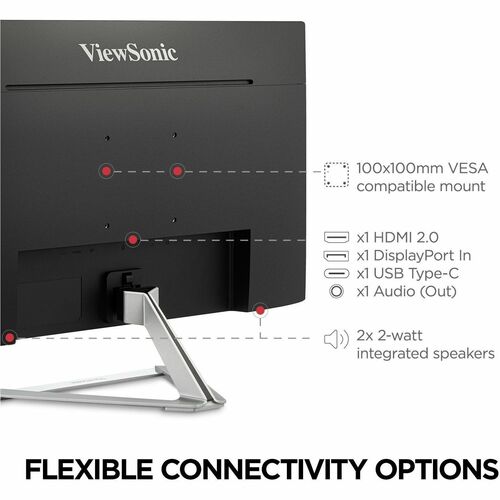 27 4K UHD THIN-BEZEL IPS MNTR W/ USB-C HDMI  DP 3840 X 2160