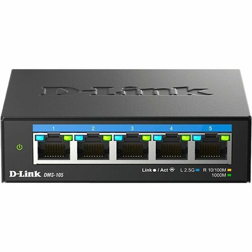 5-PORT MULTIGIGABIT 2.5GBPS UNMANAGED SWITCH
