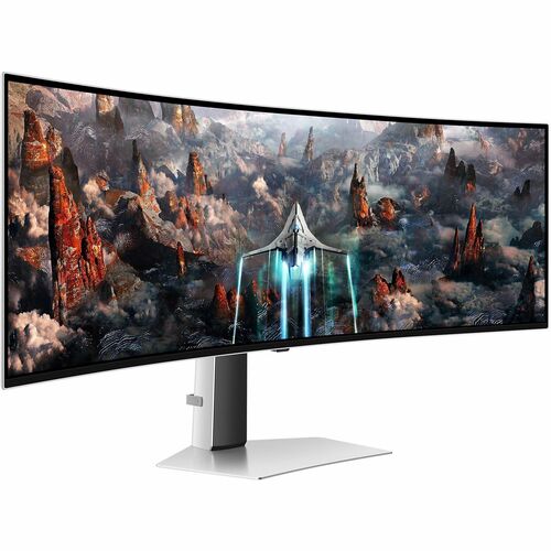 49IN CURVED 32:9 OLED FULLY ADJ STAND USB HUB SPKR FREESYNC 1YR TAA