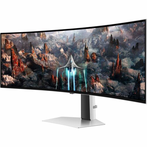49IN CURVED 32:9 OLED FULLY ADJ STAND USB HUB SPKR FREESYNC 1YR TAA