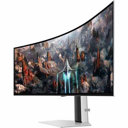 49IN CURVED 32:9 OLED FULLY ADJ STAND USB HUB SPKR FREESYNC 1YR TAA