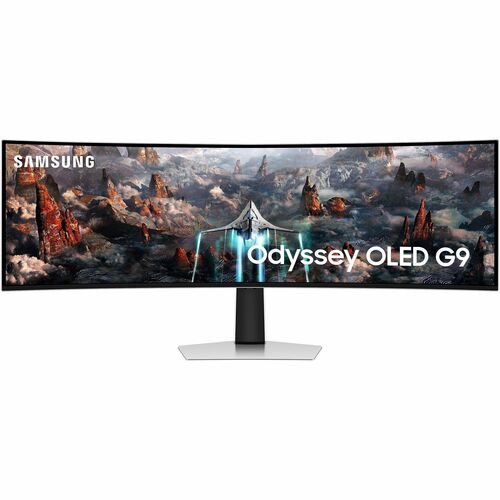 49IN CURVED 32:9 OLED FULLY ADJ STAND USB HUB SPKR FREESYNC 1YR TAA